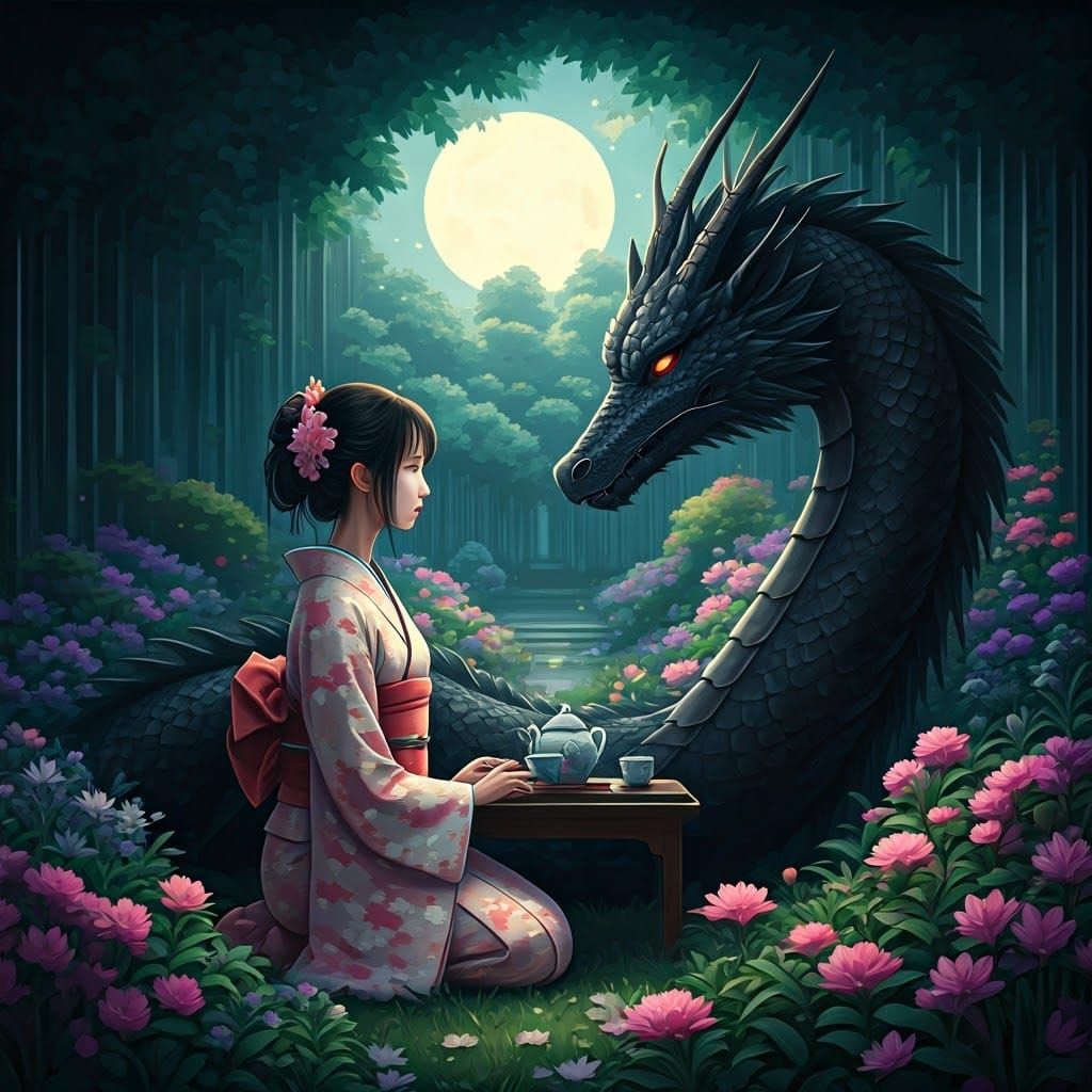Tea with the Black Dragon (2)