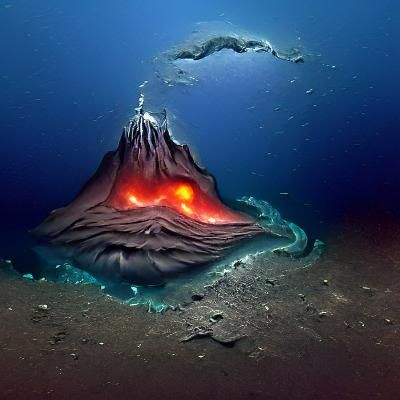 deep sea volcano