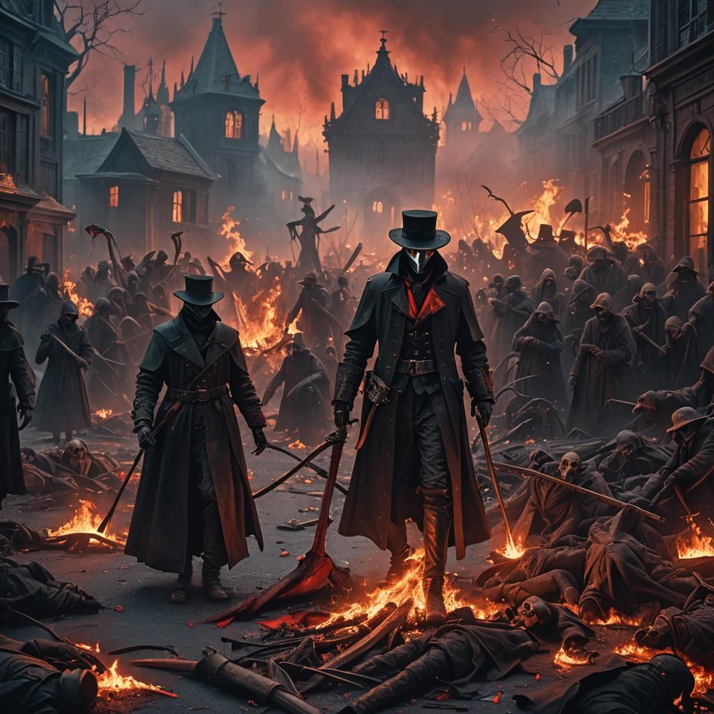 Plague doctor  by @Austin Taylor