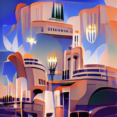Art Deco Disneyland