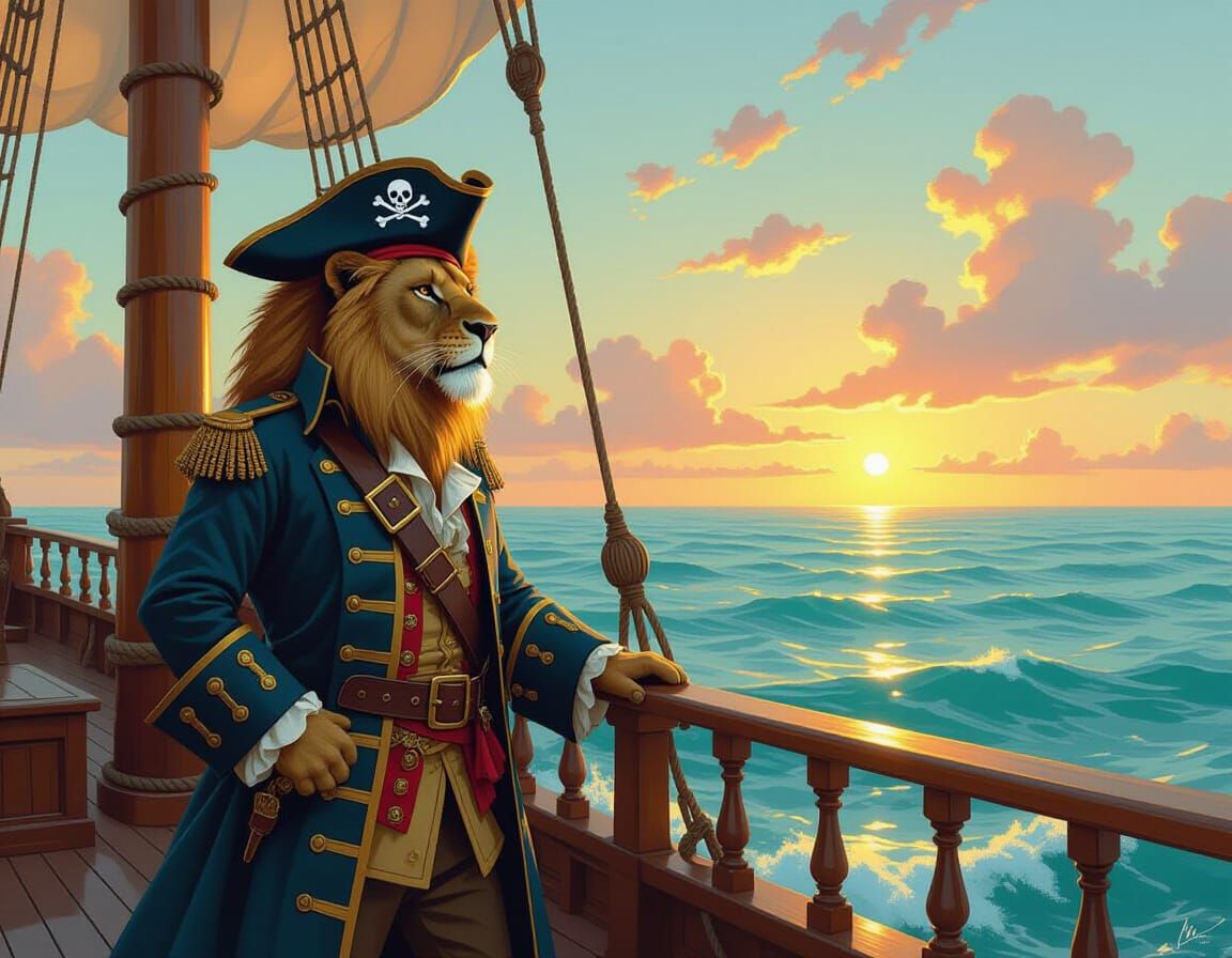 King of the seas  by @PrincessJoySparkles