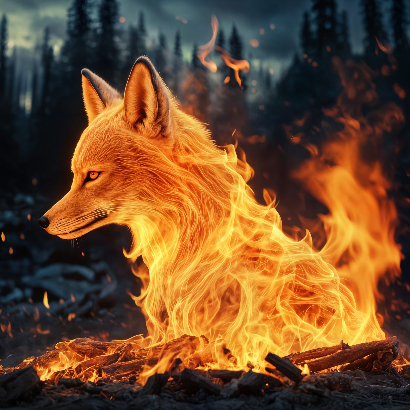 The Mighty Fox  by @The Ambassador