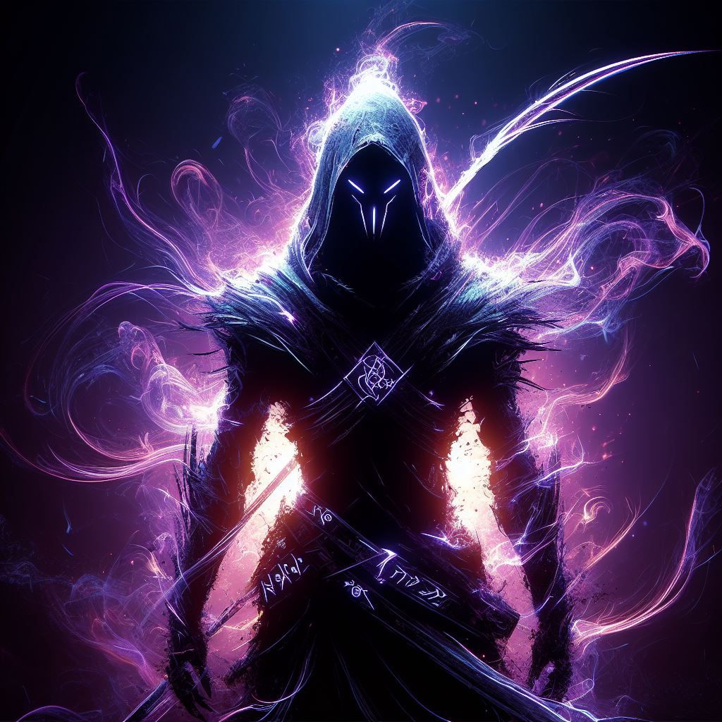 Purple Assassin - AI Generated Artwork - NightCafe Creator