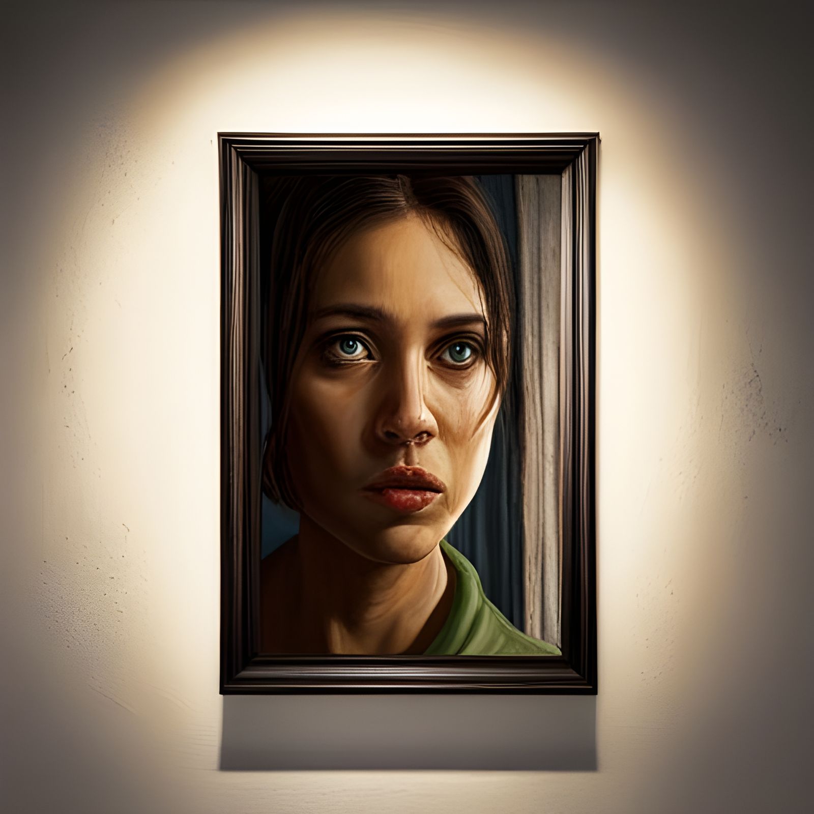 Mirror, Mirror on the wall. AI Generated Artwork NightCafe Creator