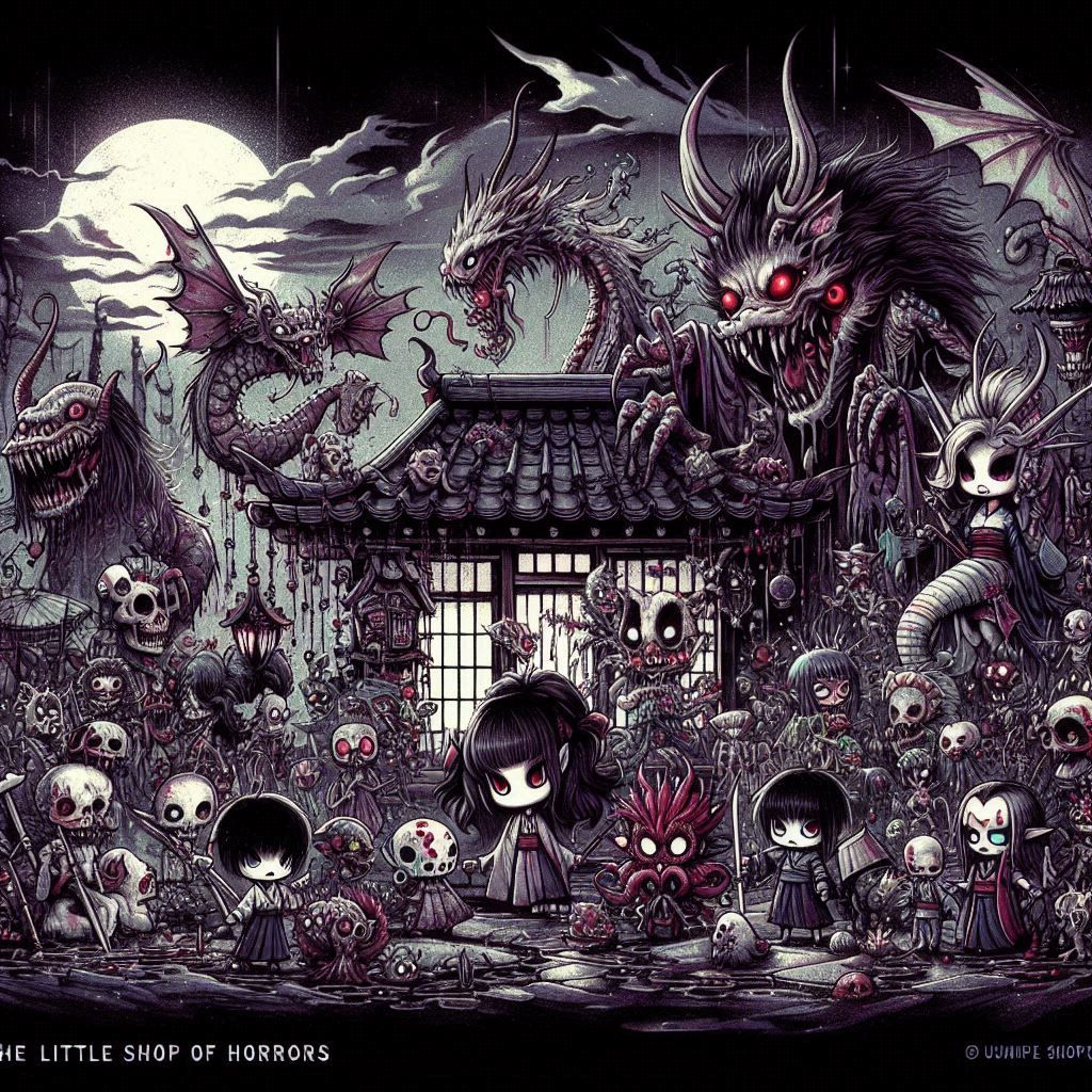 Little shop of Horrors, Graveyards, Shrines, Horror, Evil, Evil Incarnate, Death Incarnate, Imprisoned, Death, Dread, Monster, Evil Fae, Evi...