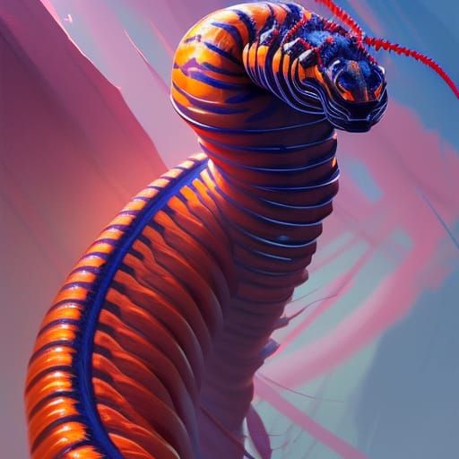 Fierce centipede