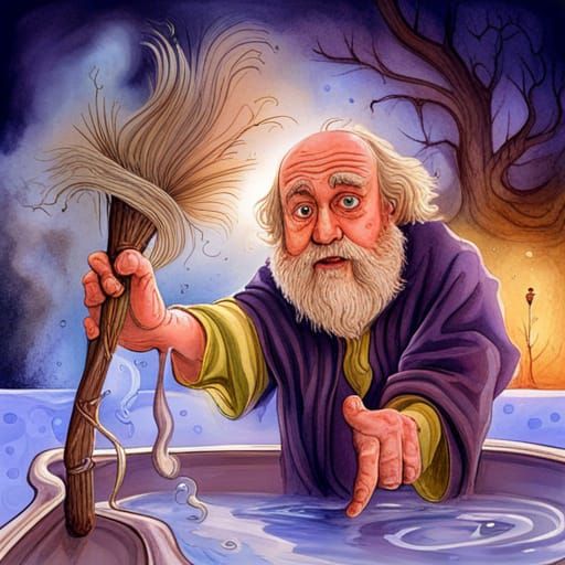 The Sorcerer's Apprentice by Johann Wolfgang von Goethe (17491832