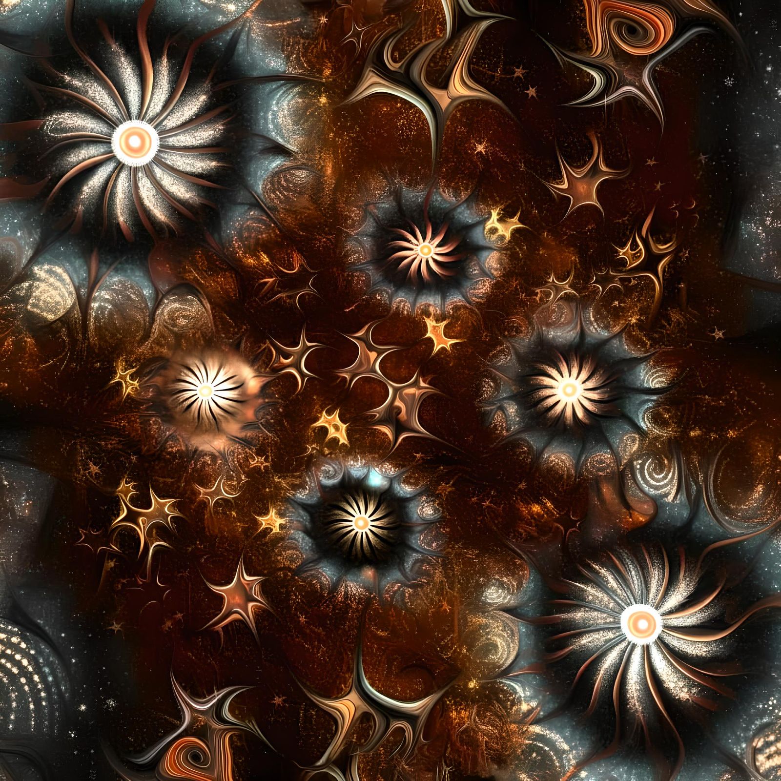 Cosmic Rock Painting