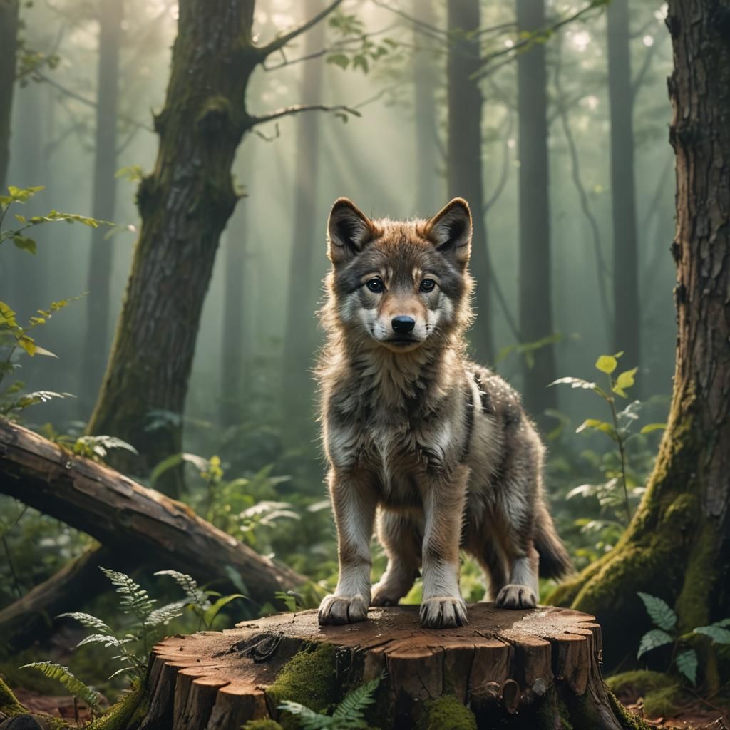 wolf cub