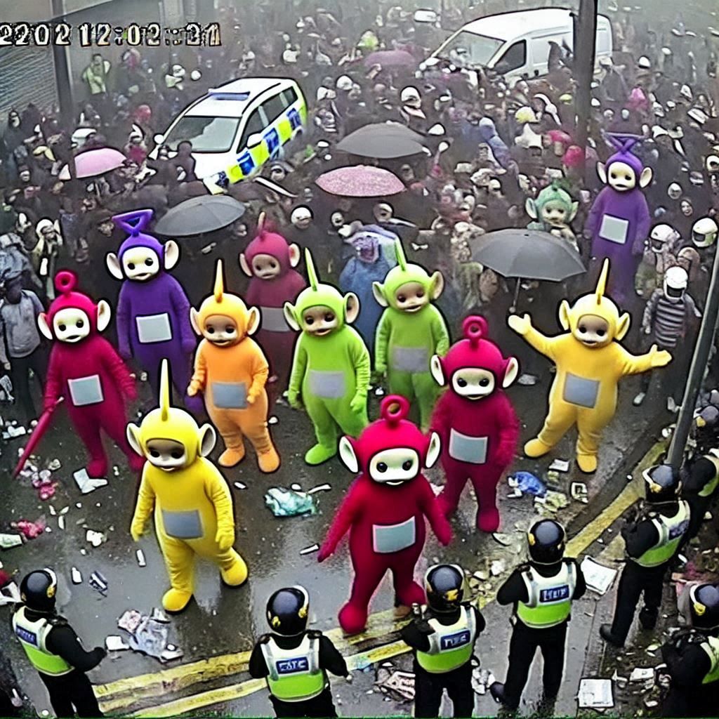 Teletubby Riot