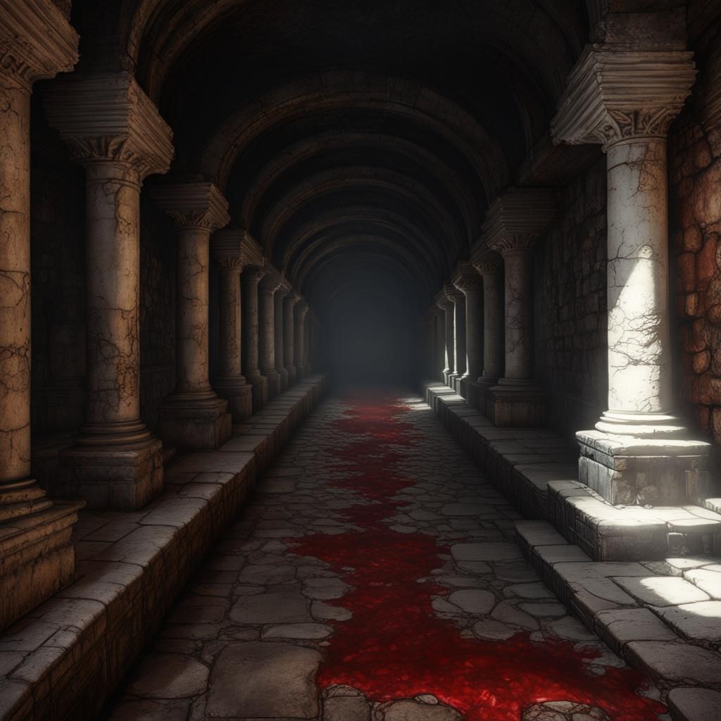 Redwater City Ruins AI Generated Artwork NightCafe Creator