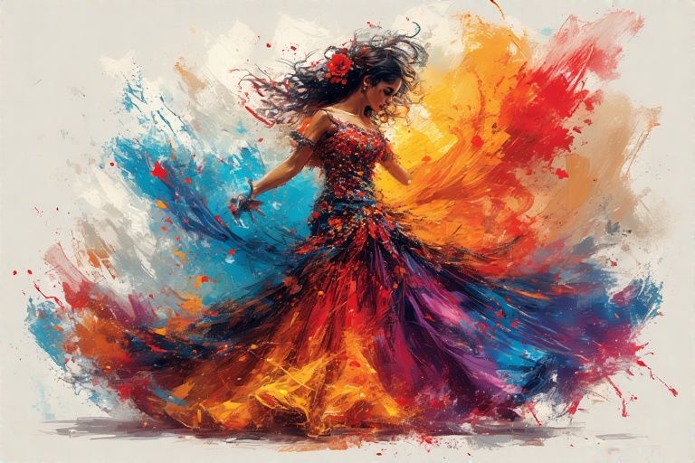 Flamenco Expression   by @Empress Rose 444