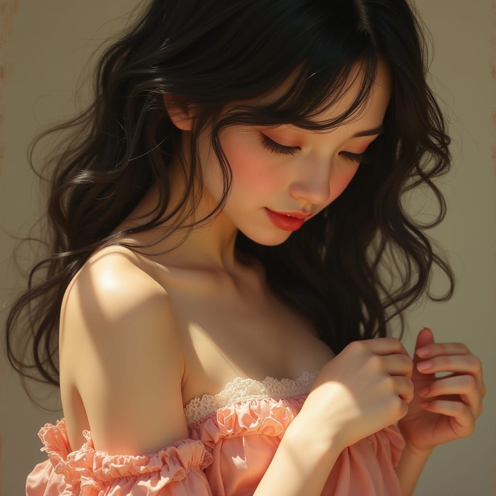 Shy yet Seductive  by @Kata Lianna Tanaii