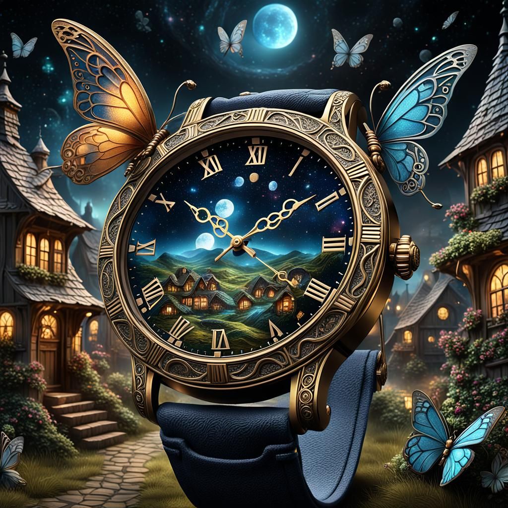 Where Time Stands Still  by @Amethystmoonsong