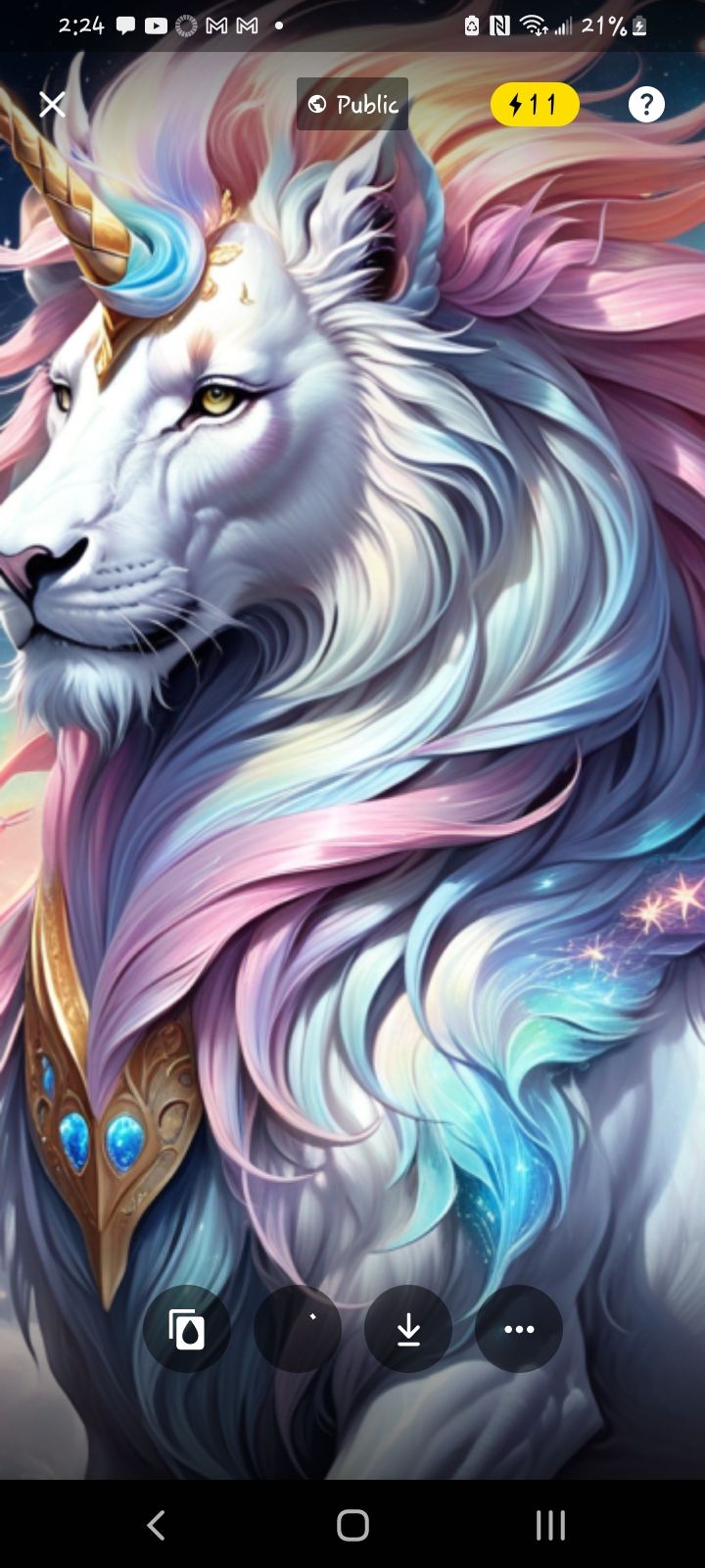 AI Art Made On Zedge By Me