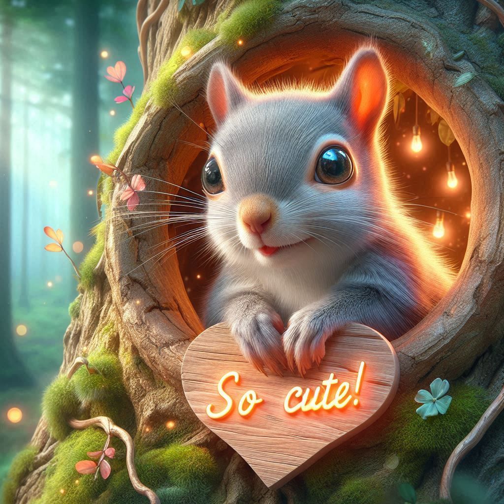 So cute! (2) - Squirrel