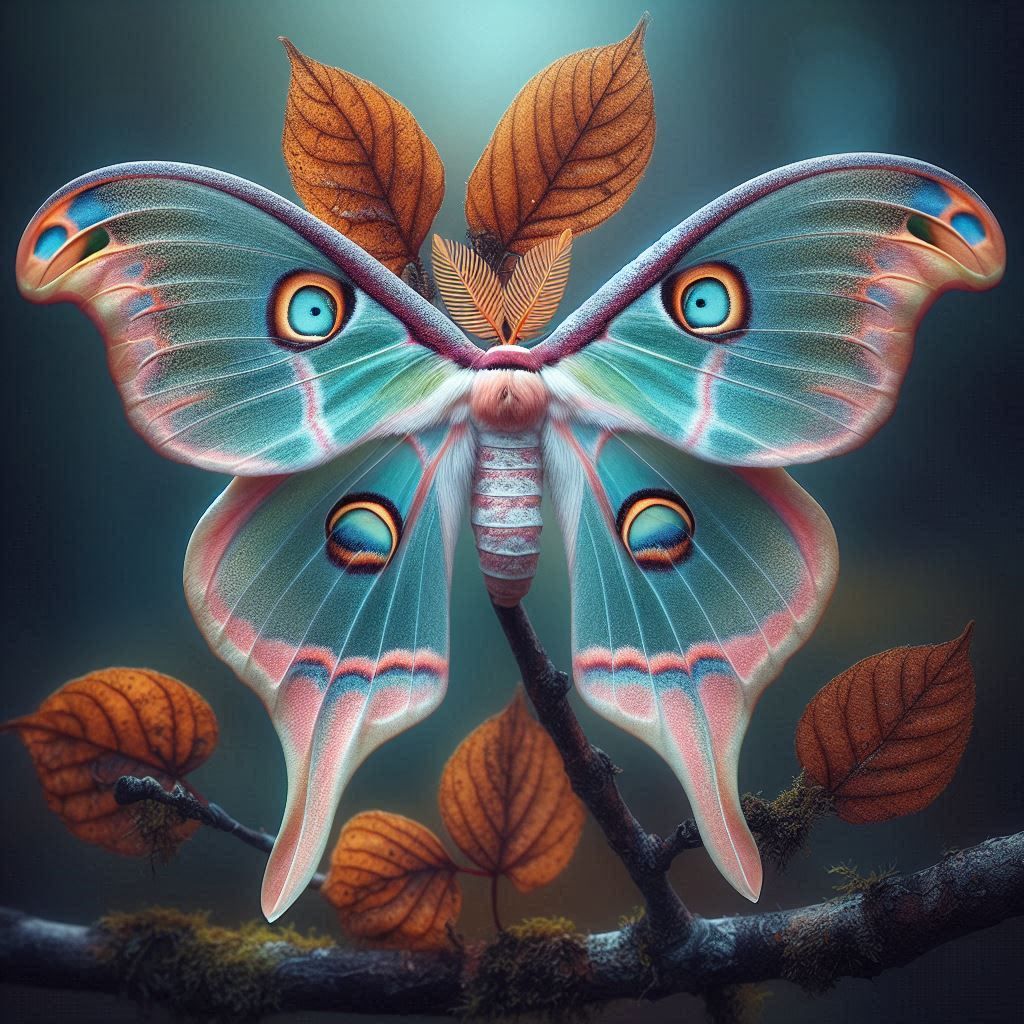 Luna Moth - Actias Luna (Linnaeus)