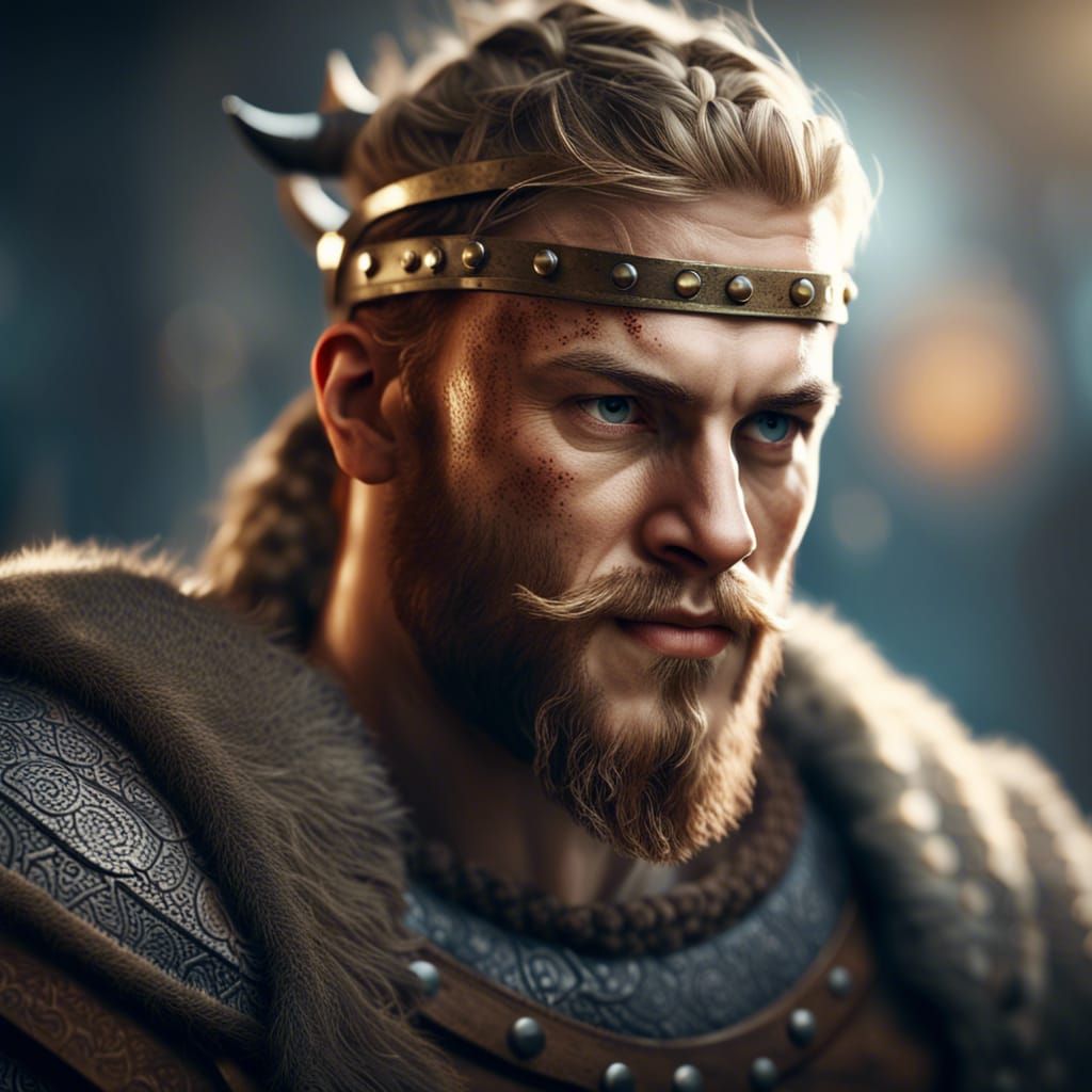 Young warrior  by @Ventrale