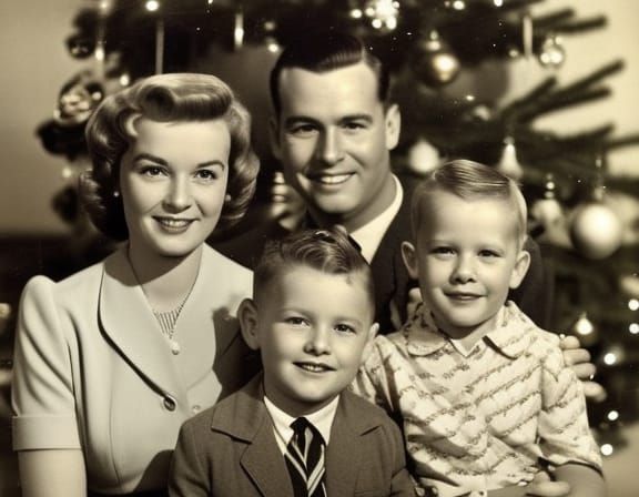 Christmas 1954  by @Sharonjoy