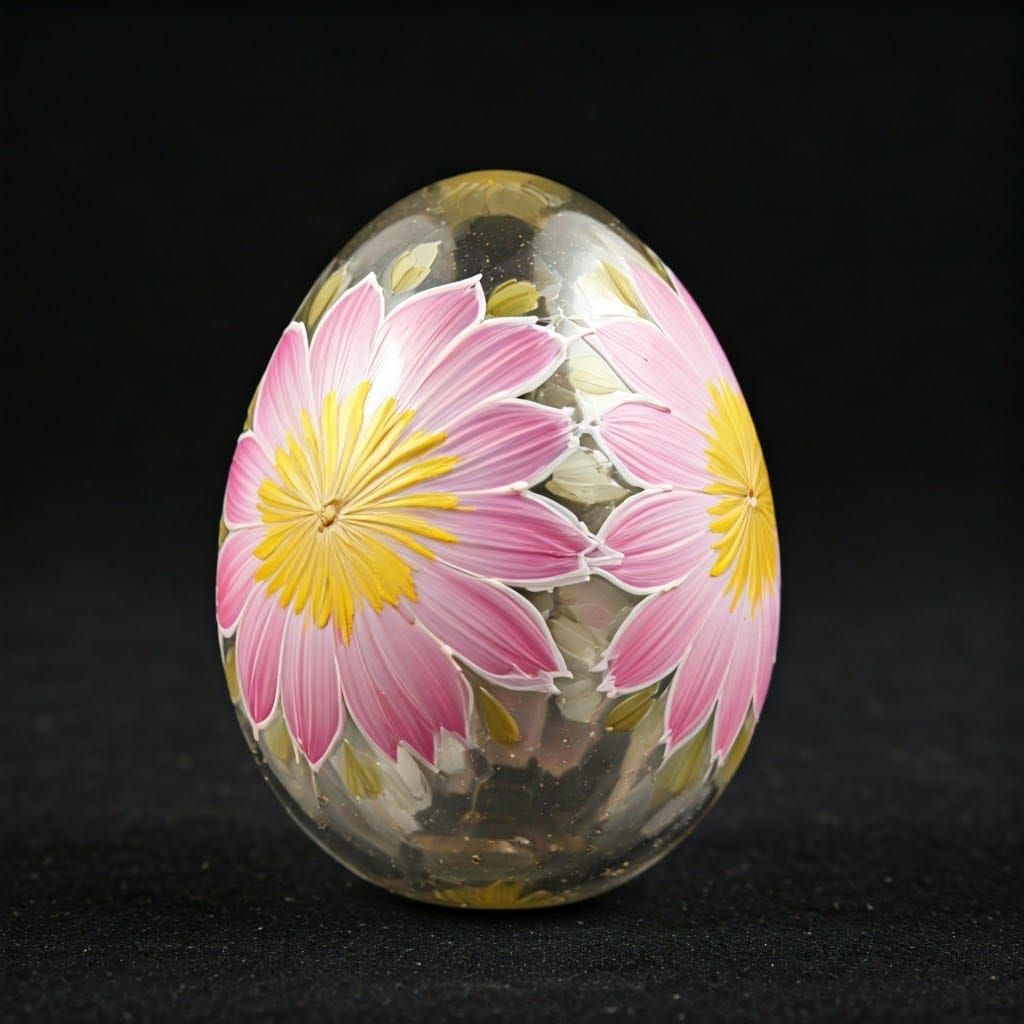 Stained glass egg 