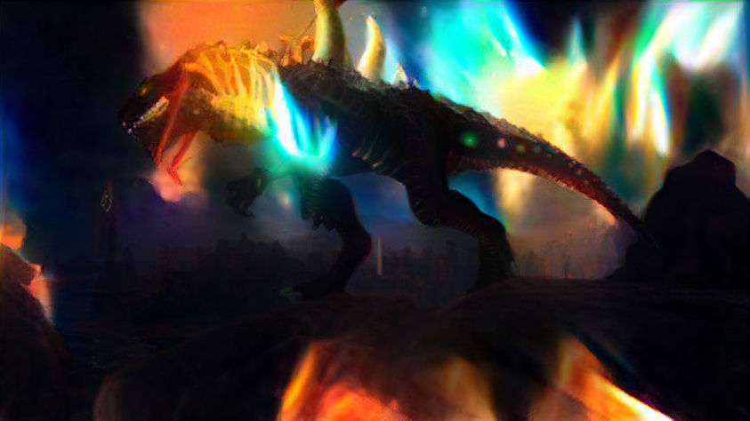 rainbow fire zilla