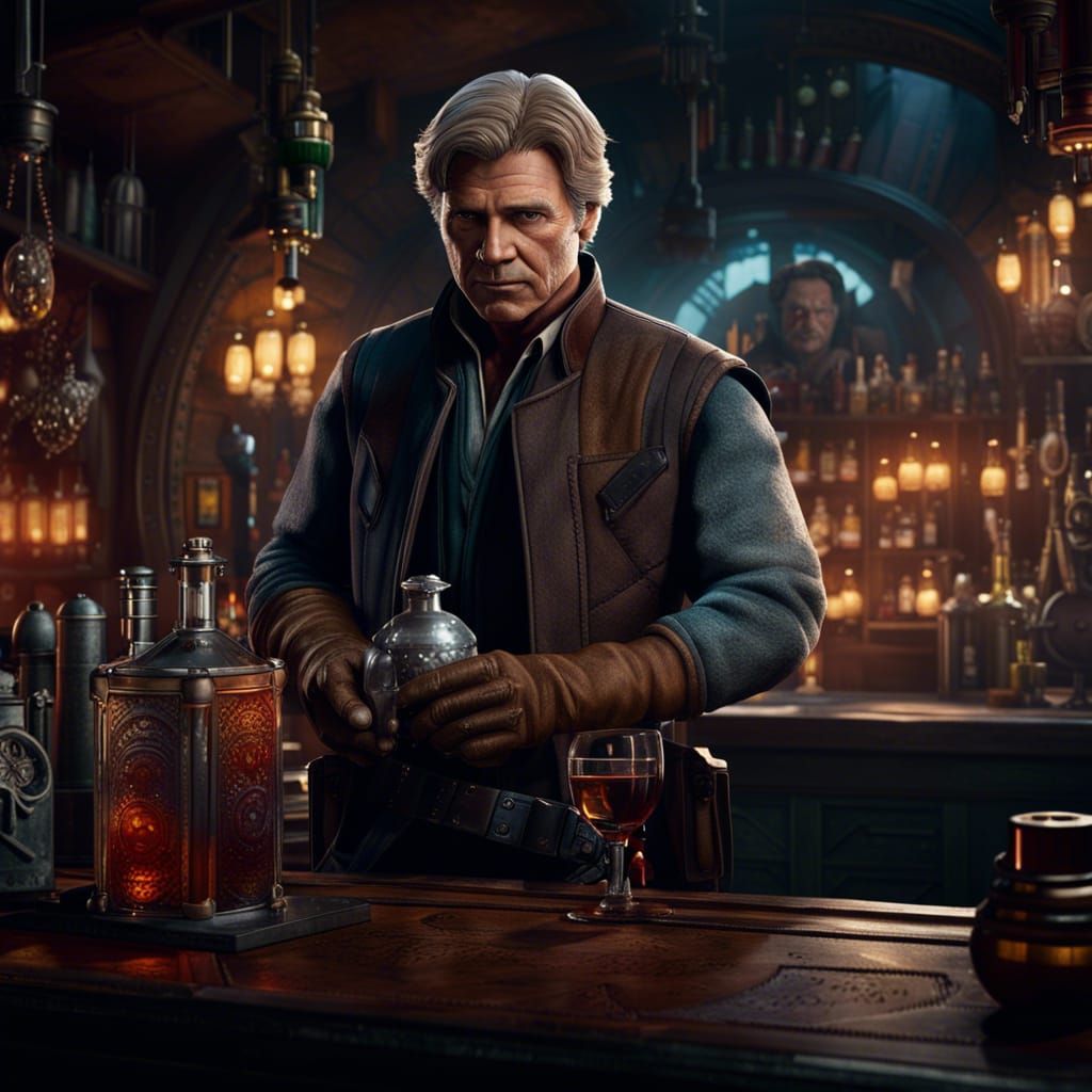 Han Solo's Bartender  by @AliMar