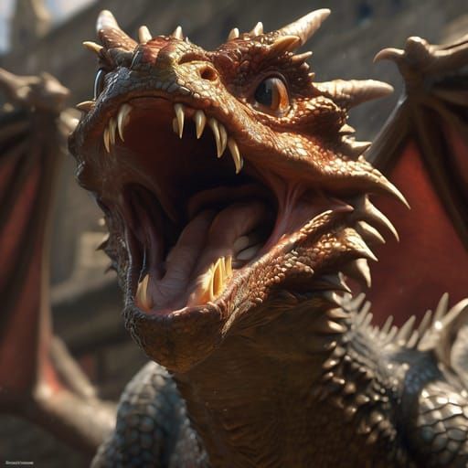 Excited Dragon