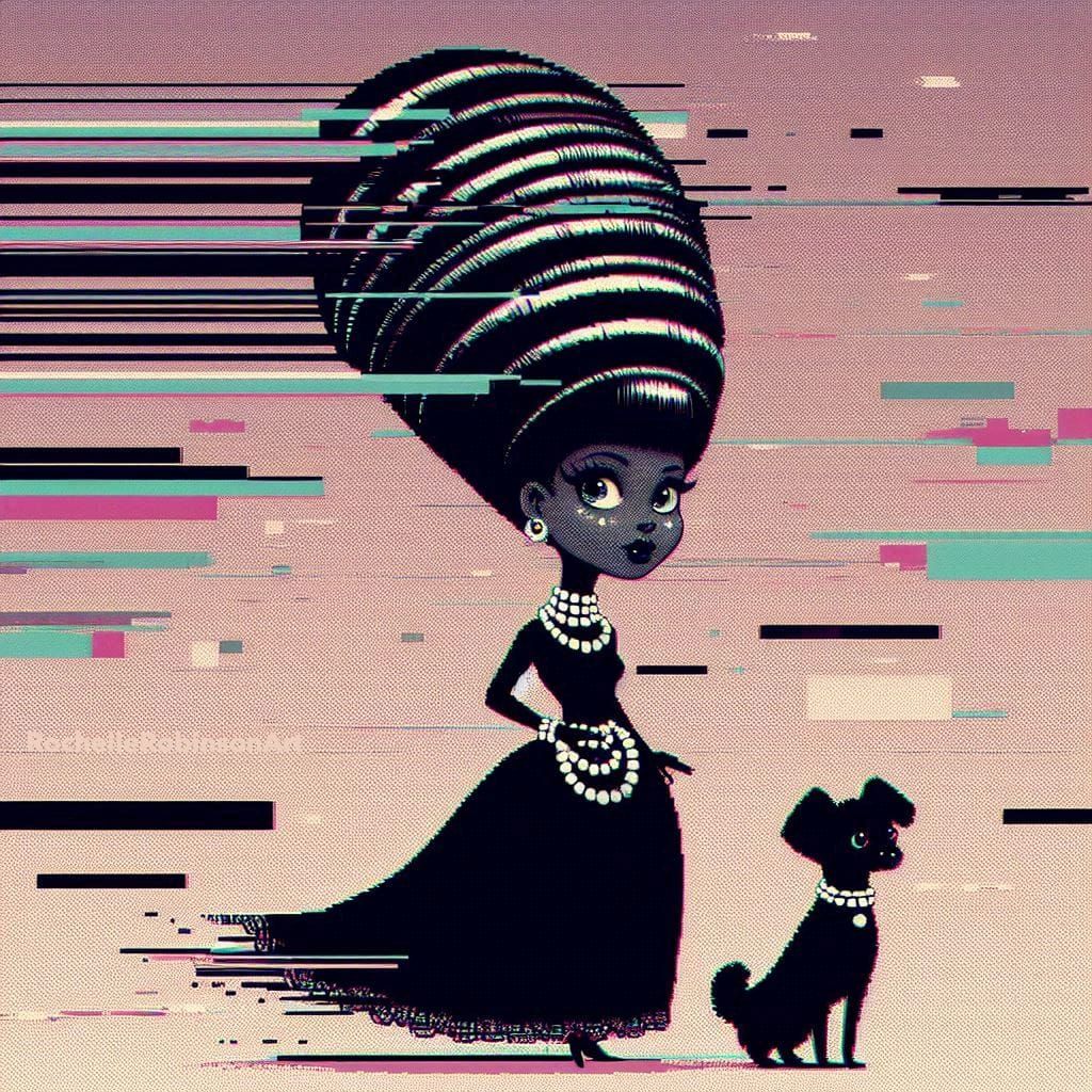 A Woman And Her Dog