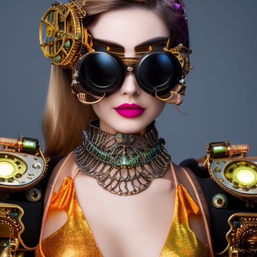 Fashion Forward Eyewear - AI Generated Artwork - NightCafe Creator