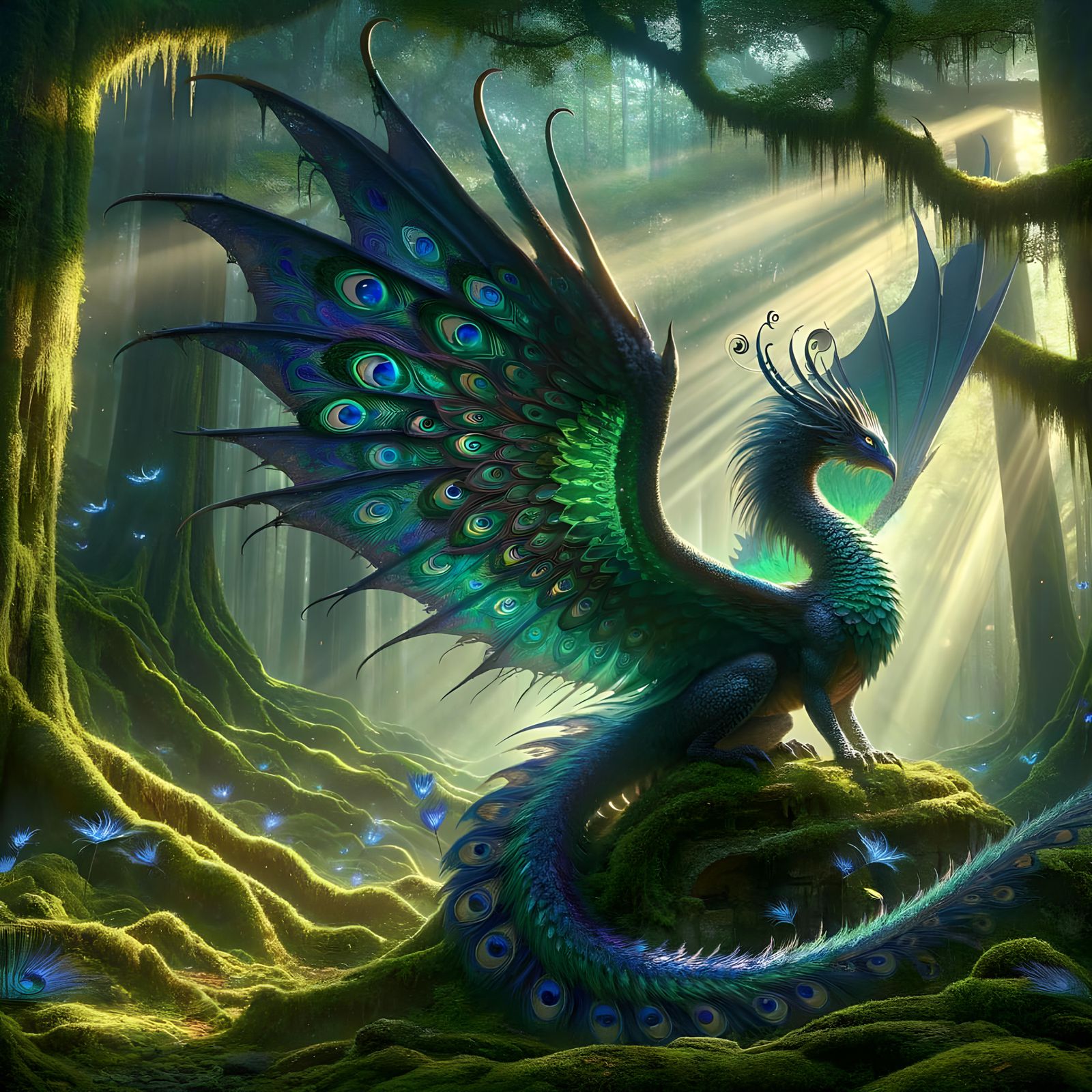 Peacock Dragon