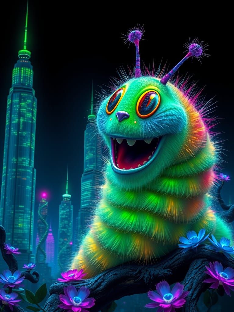 Catastrophic Caterpillar - 04  by @Its Adventageous