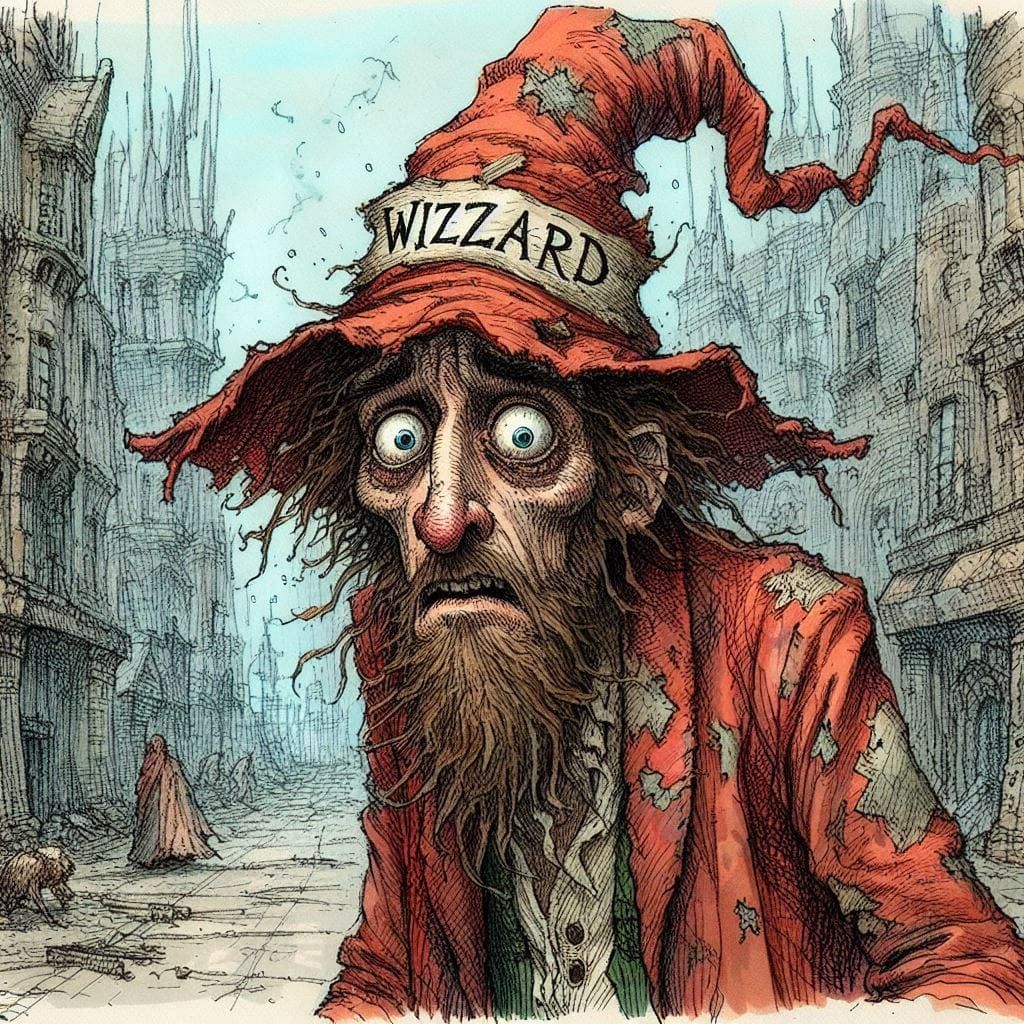 Rincewind - Wizzard in Discworld