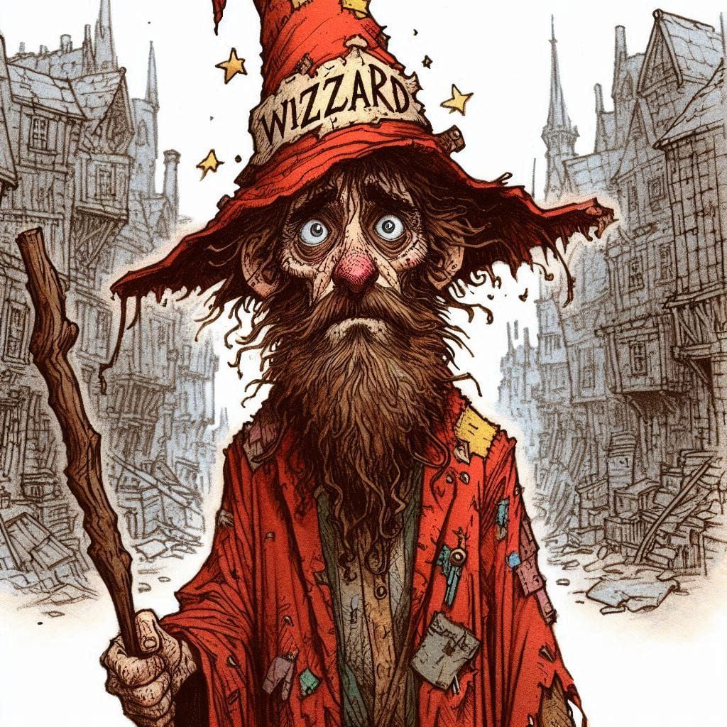 Rincewind - Wizzard in Discworld