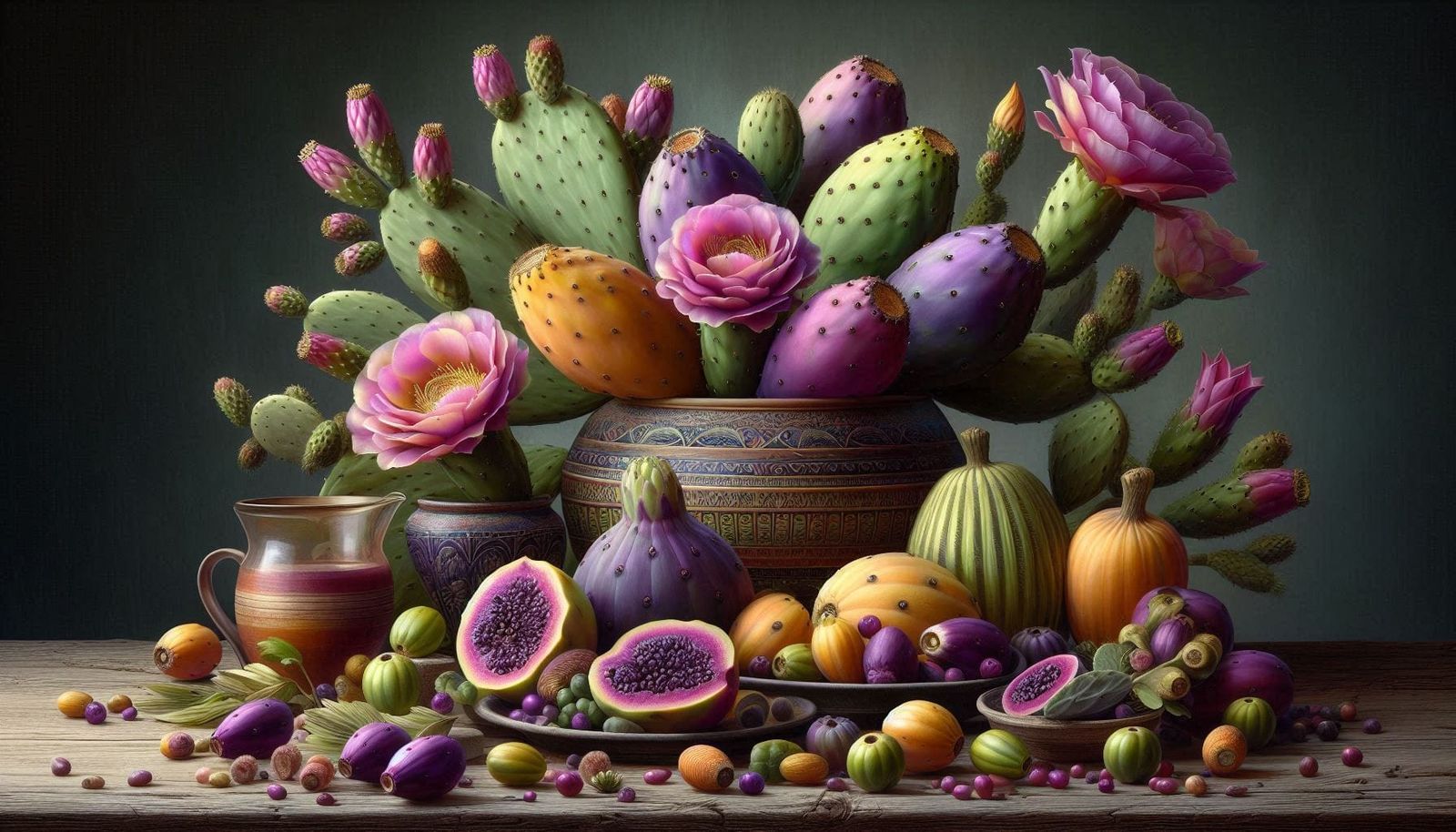 Prickly Pear Arrangement