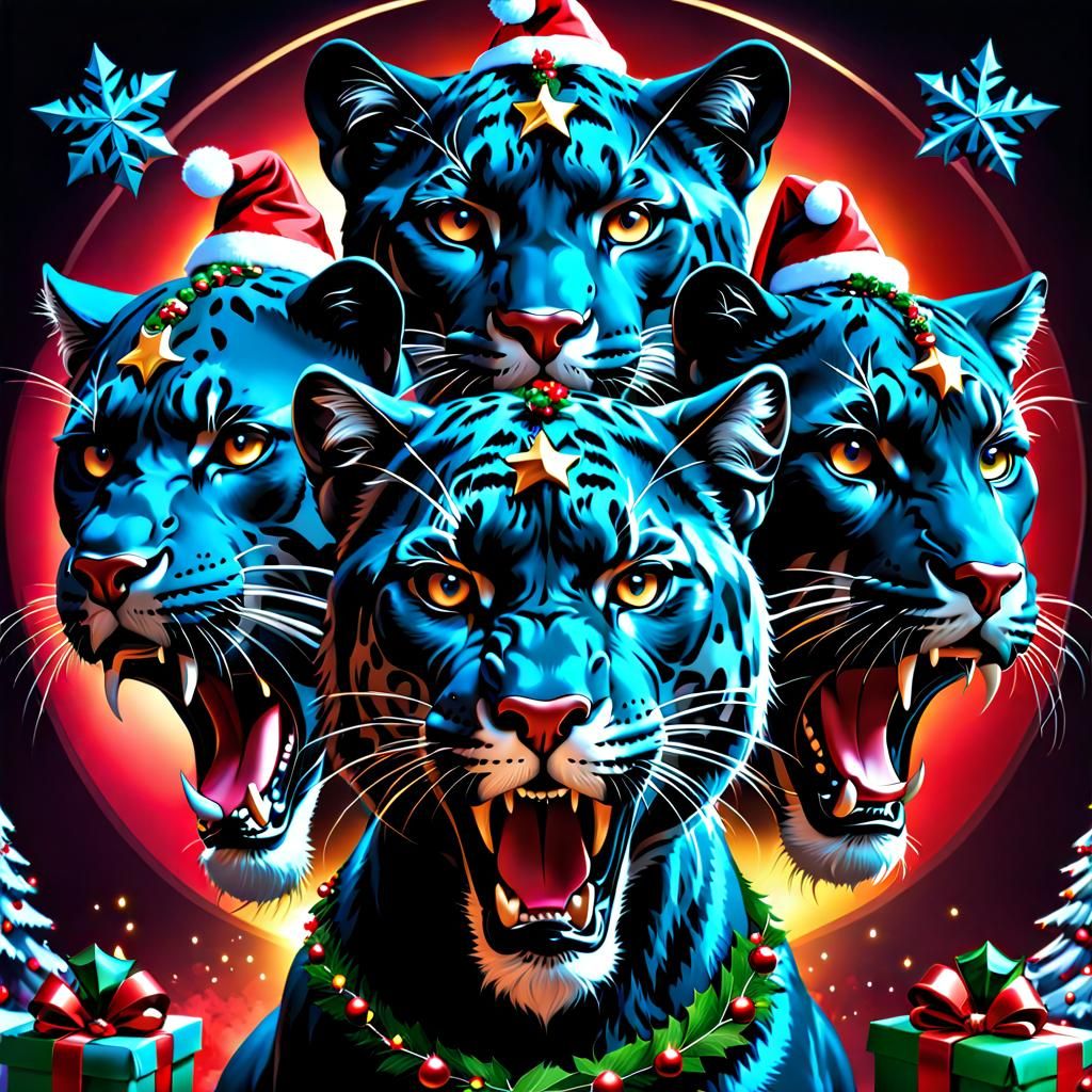 The four panthers of the Christmapocalyse