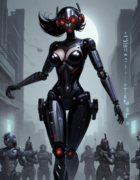 rebellous gynoid