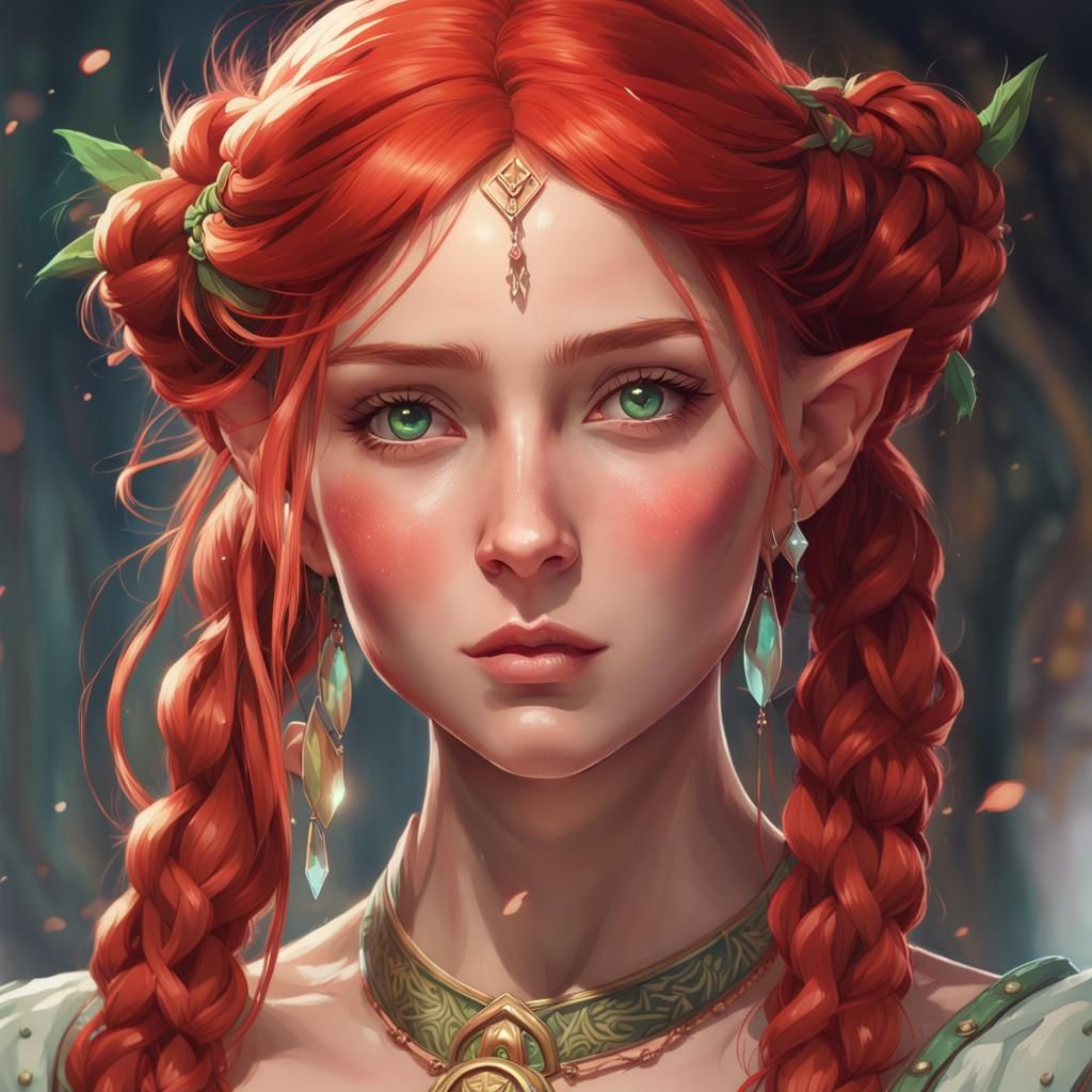 Elven princess - AI Generated Artwork - NightCafe Creator