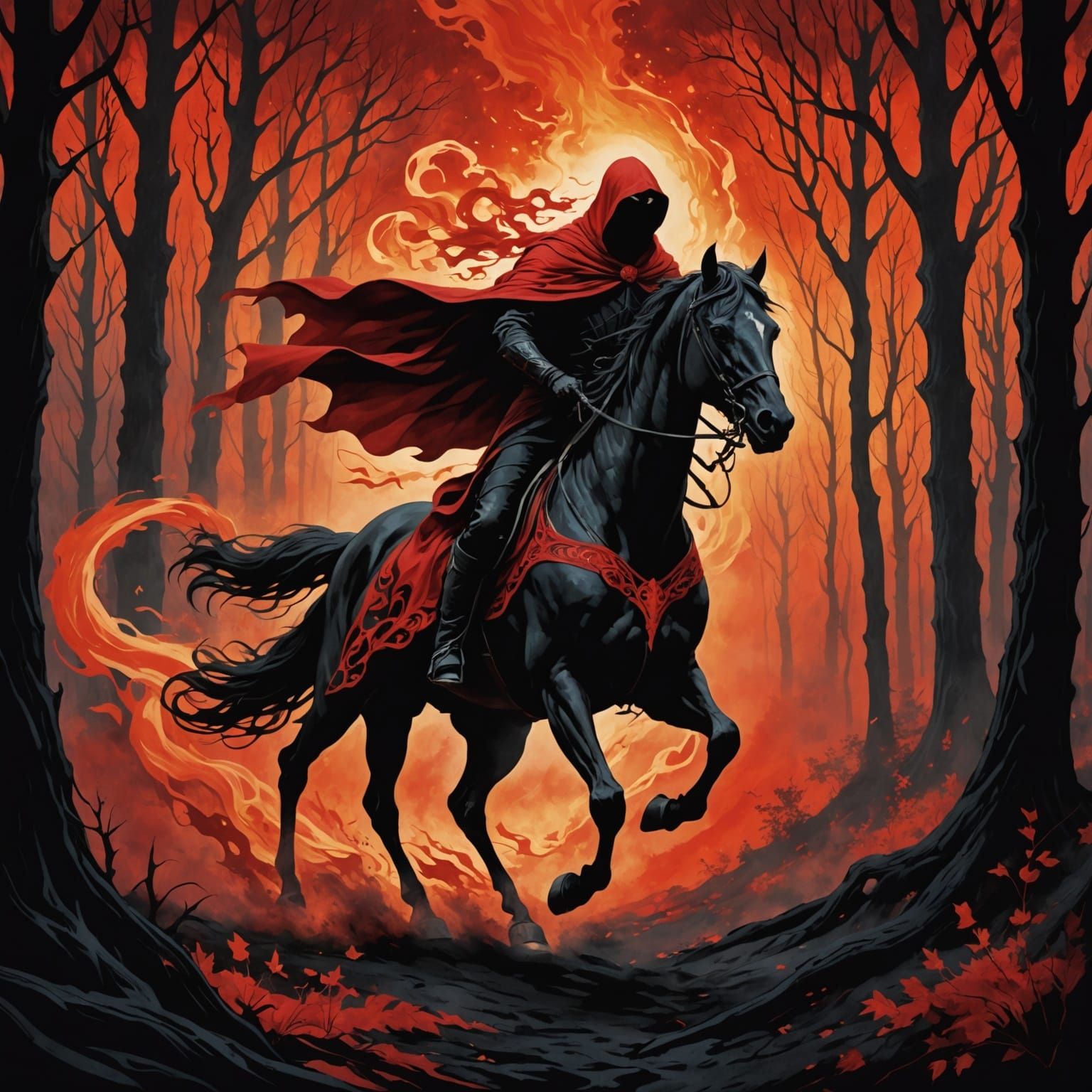 The Horseman  by @JQKER