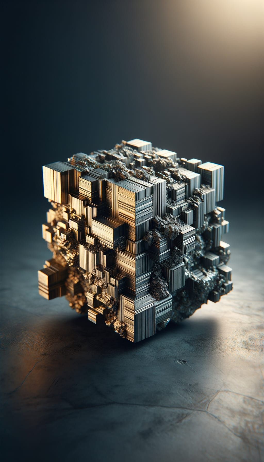 intricately detailed incredible pyrite