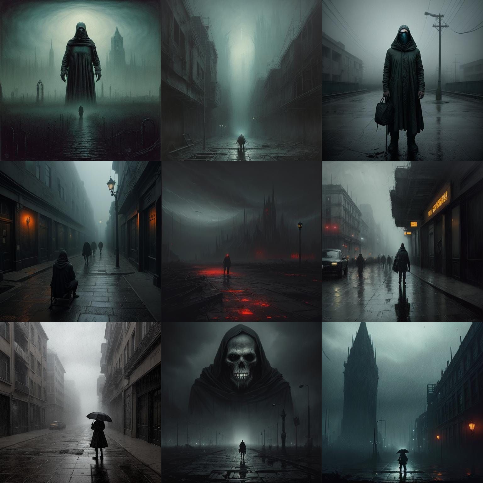 Child's Despair: Sinister Underworld Scene