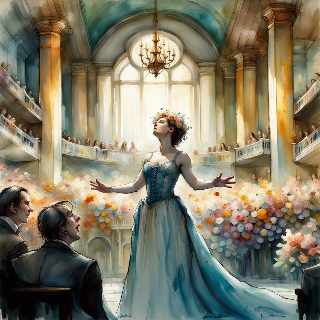 Night at the opera  by @Marjolein 