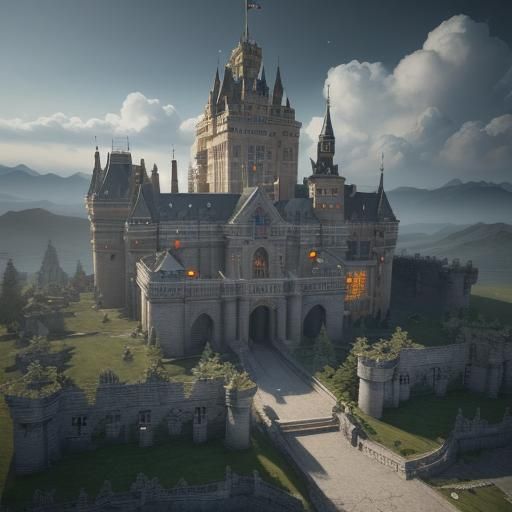 Big Epic Royal Castle