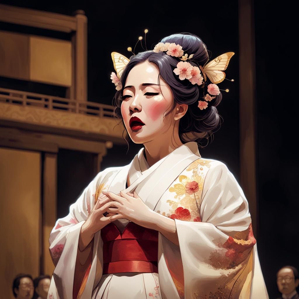 Madam Butterfly  by @Camellia Lane