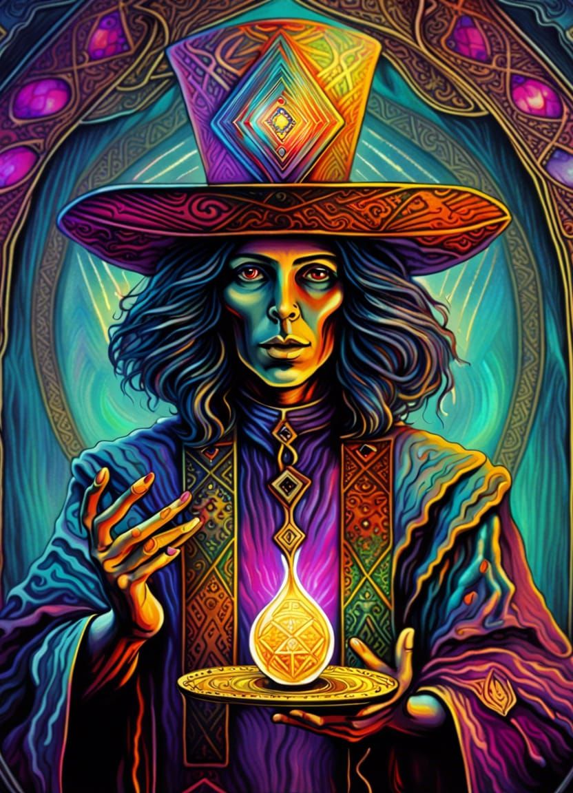 The Magician - Ai Generated Artwork - Nightcafe Creator