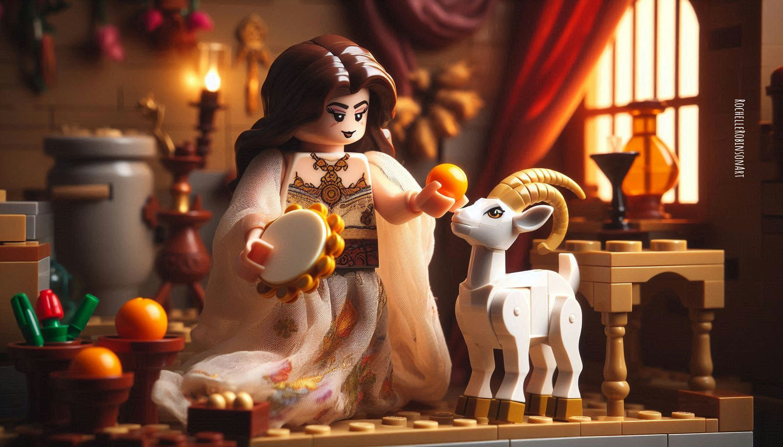 Esmeralda - Lego Art