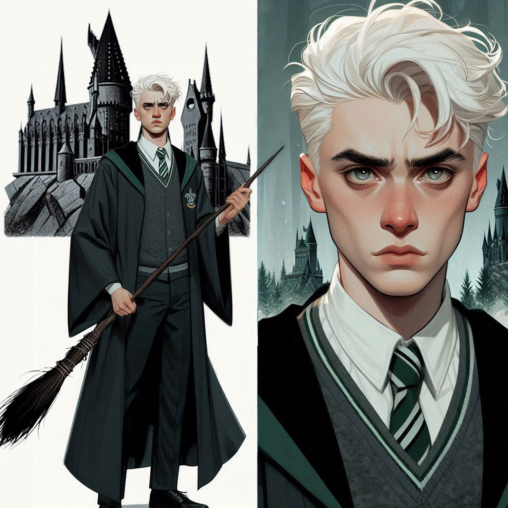 Draco Malfoy Character Design