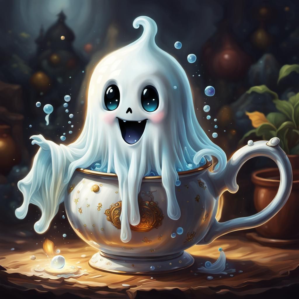Ghostly Tea👻☕️