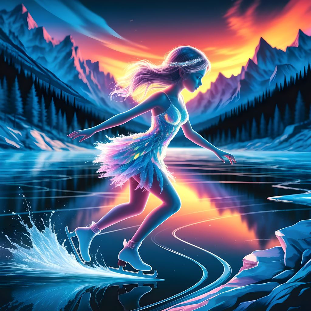 Skating In The Sunset Light  by @KashmirMan