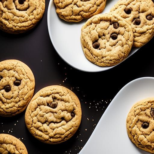 Godiva Chocolate Chip Cookies AI Generated Artwork NightCafe Creator