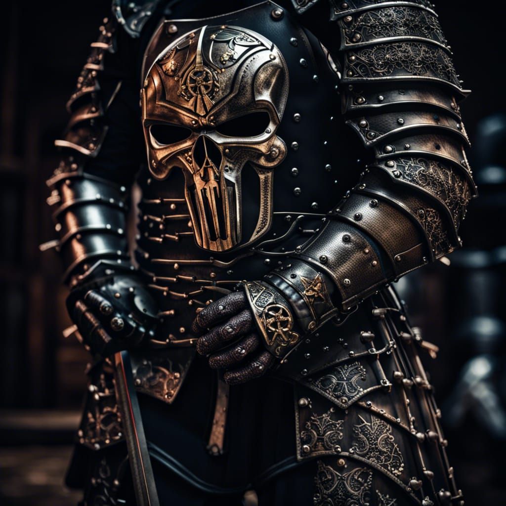 Punisher medieval knight armor